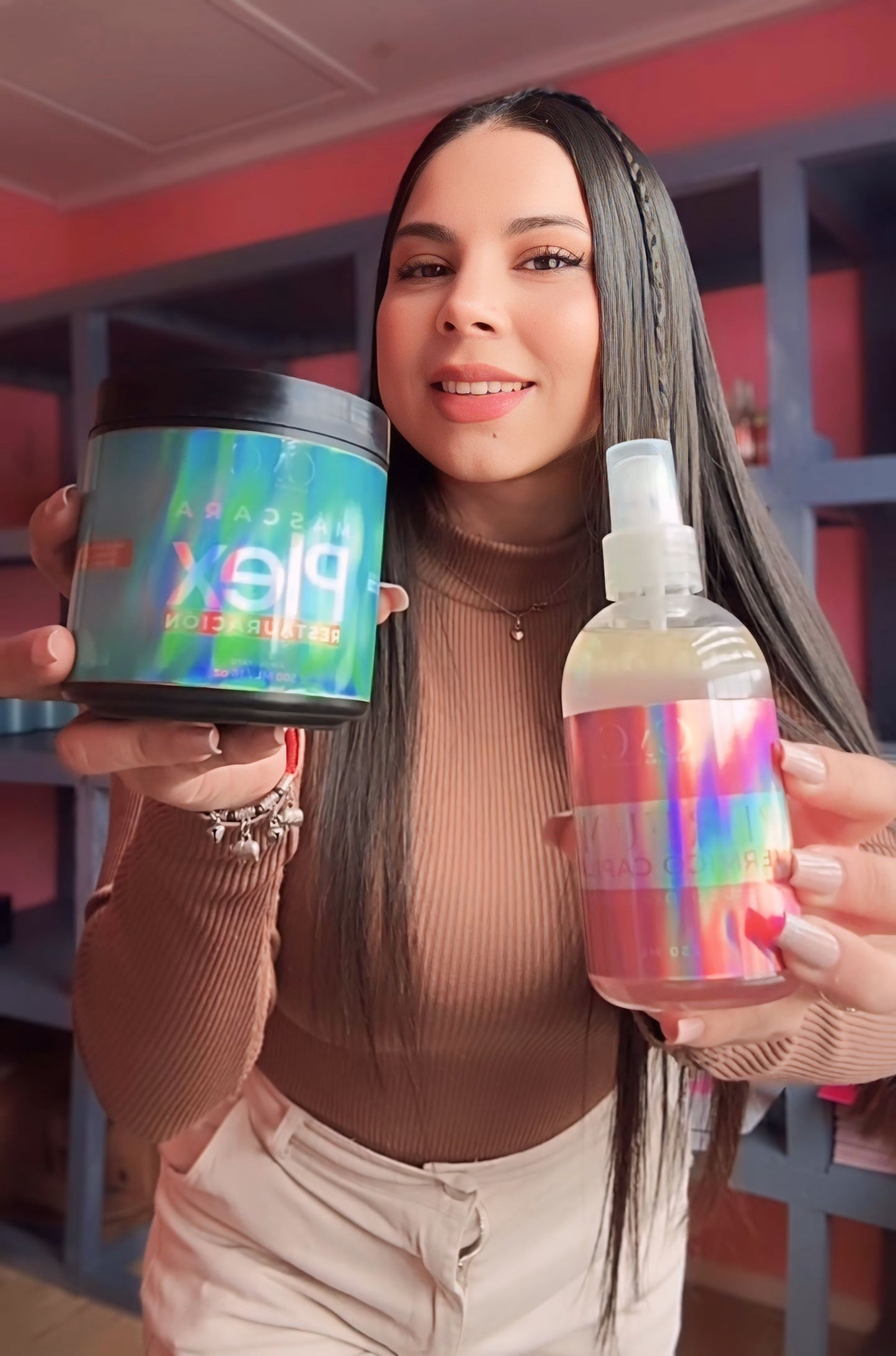 KIT NUTRICIÓN RESTAURACION CONTROL FRIZZ Y TERMO PROTECTOR PERFUME.